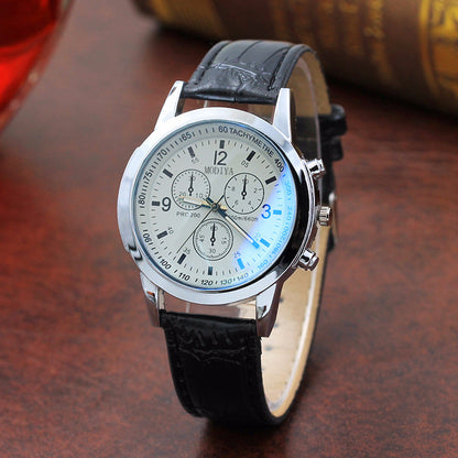 Blue Glass Men's Watch