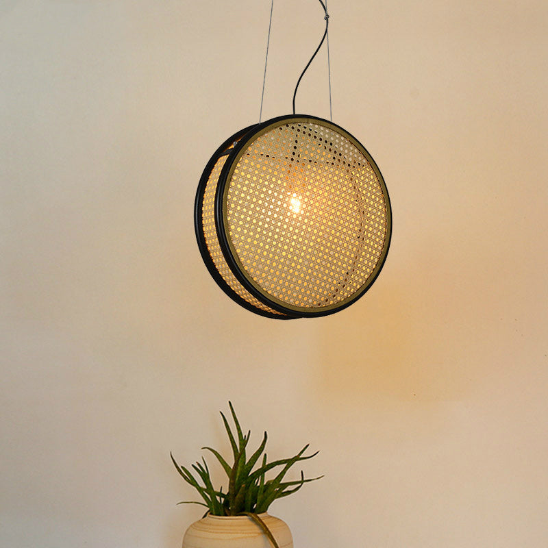 Creative Rattan Retro Lamp