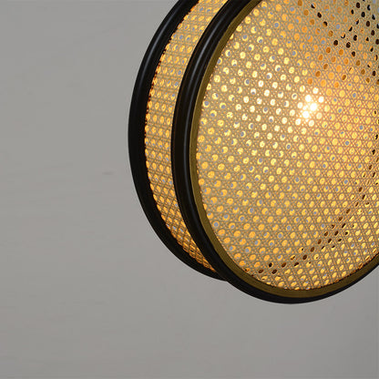 Creative Rattan Retro Lamp