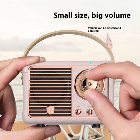 Retro Mini Wireless Speaker