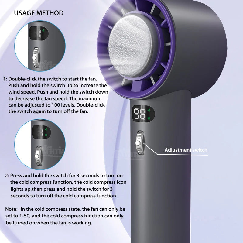 Portable Turbo Cooling Fan