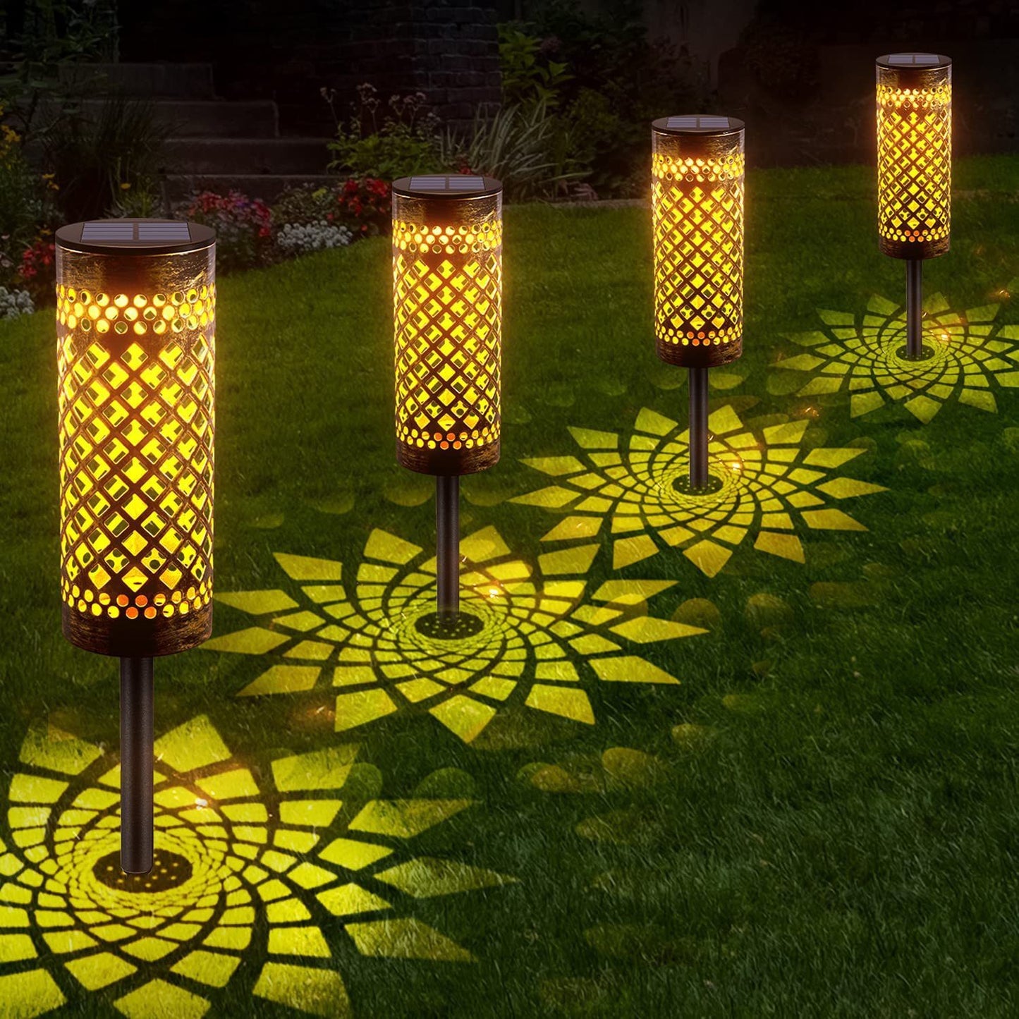 Solar-powered Lawn Lamp